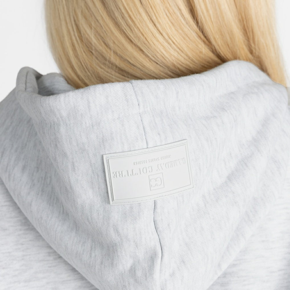 Los Angeles Chargers Gameday Couture Women's Fan Edition Premium Weight Hoodie - Ash outlet