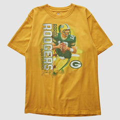 Green Bay Packers NFL 2010s T-Shirt - Yellow Vintage sale