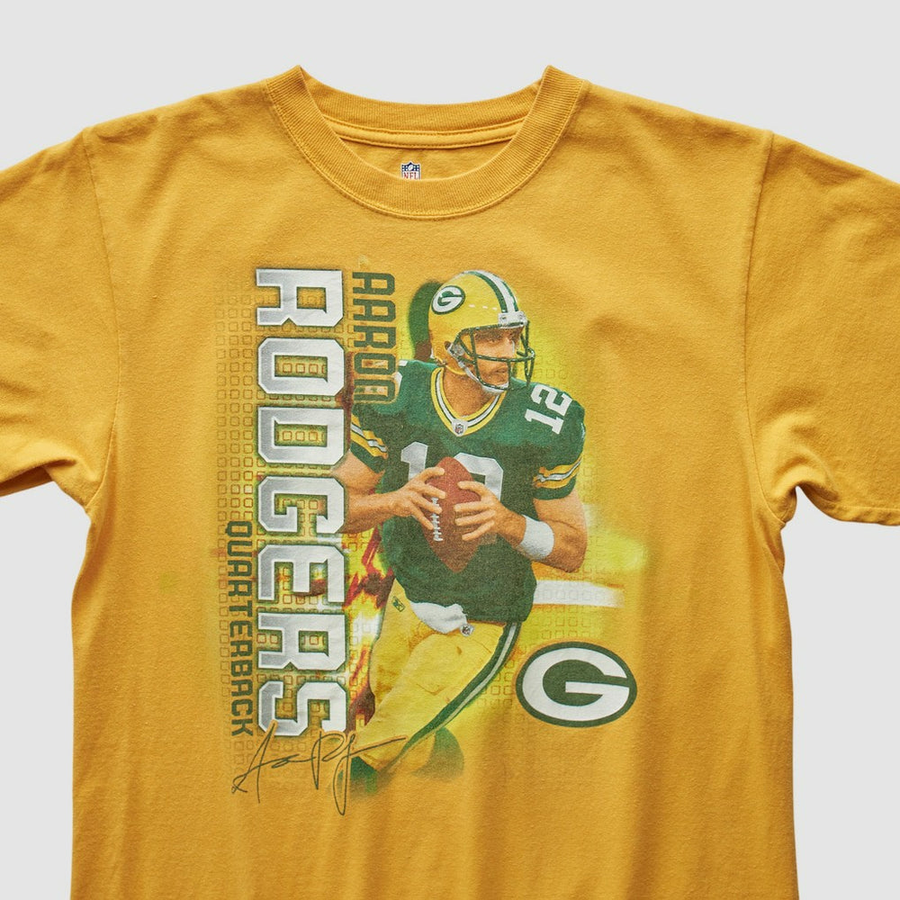 Green Bay Packers NFL 2010s T-Shirt - Yellow Vintage sale
