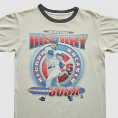 Chicago Cubs Starter 1996 T-Shirt - White Vintage