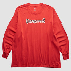 Tampa Bay Buccaneers NFL 2000s Long Sleeve T-Shirt - Red Vintage outlet
