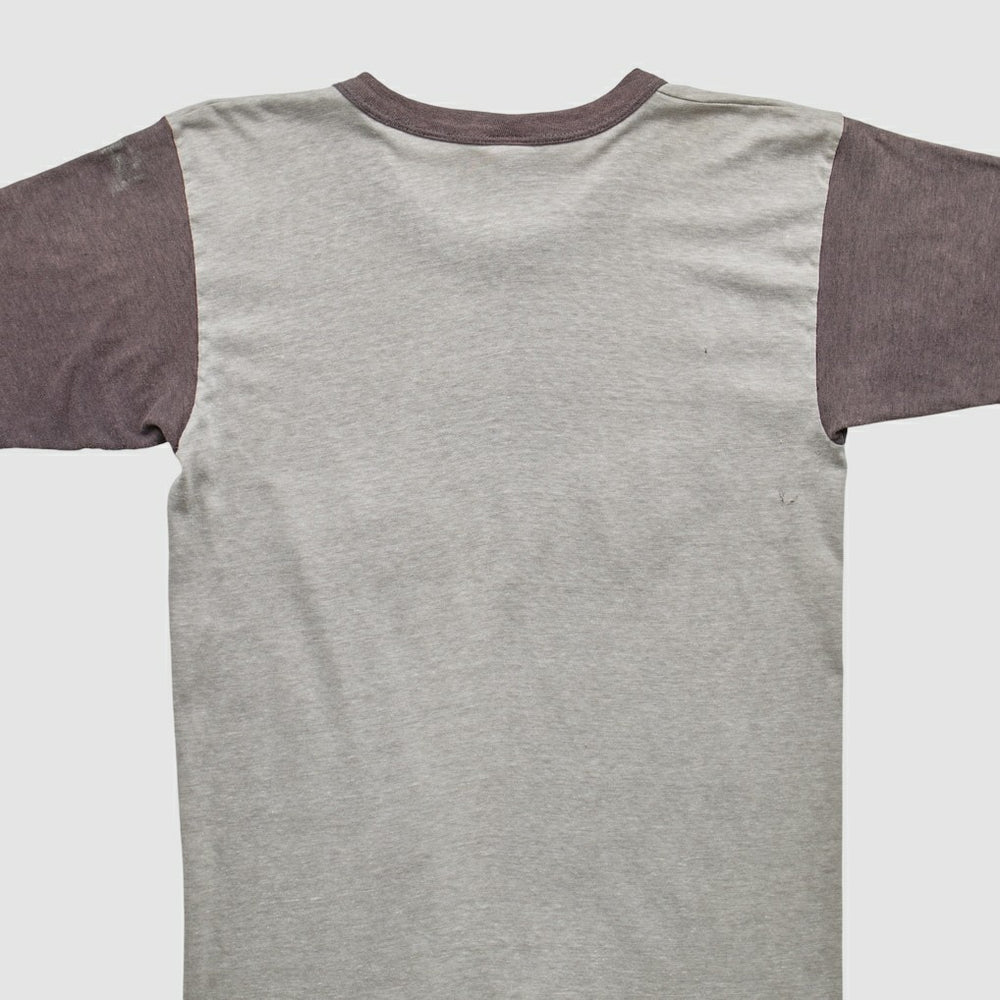 Pittsburgh Steelers Trench 80s T-Shirt - Heather Gray Vintage on sale