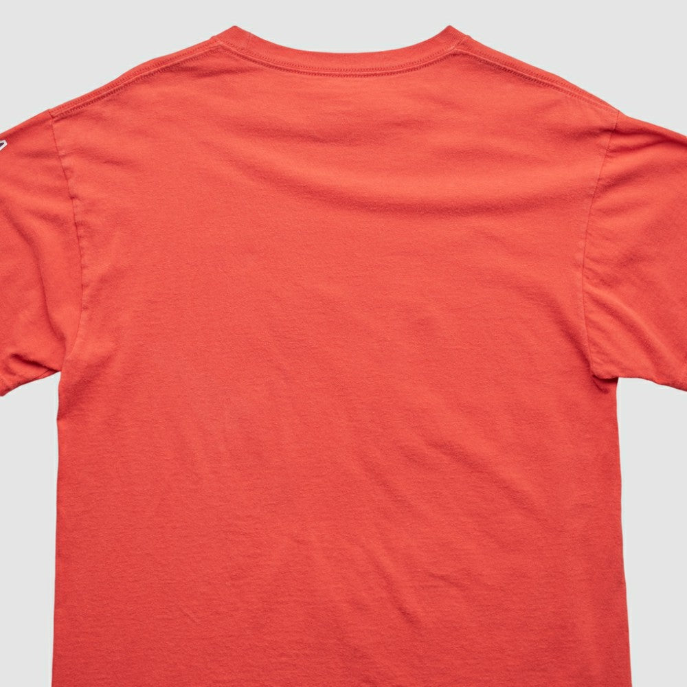 Los Angeles Angels Majestic 2000s T-Shirt - Red Vintage