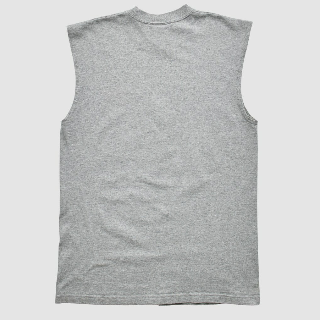 Green Bay Packers Logo Athletic 2000s Tank - Heather Gray Vintage on sale