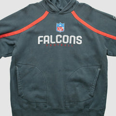 Atlanta Falcons Reebok 2000s Pullover Sweatshirt - Charcoal Vintage on sale