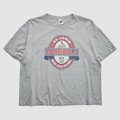 St. Louis Cardinals Dynasty 2003 T-Shirt - Heather Gray Vintage