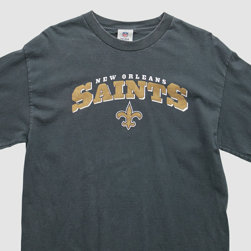 New Orleans Saints NFL 2000s Long Sleeve T-Shirt - Black Vintage online