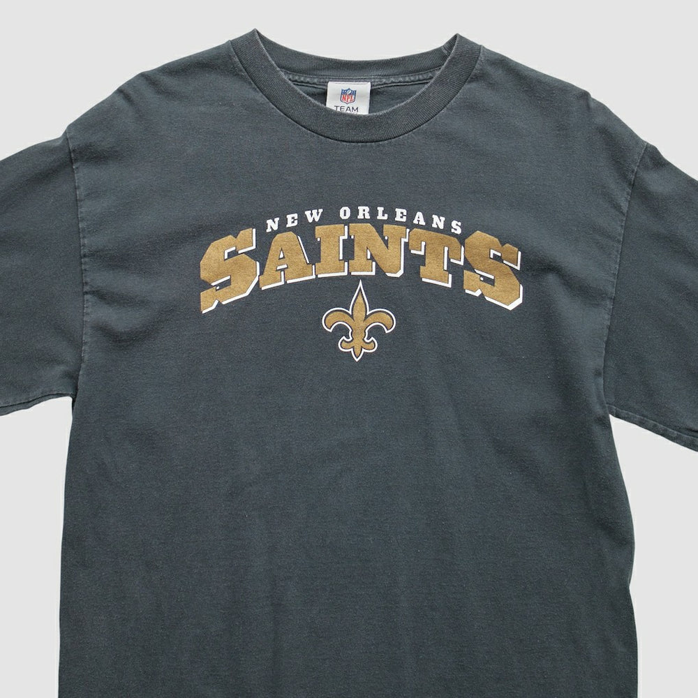 New Orleans Saints NFL 2000s Long Sleeve T-Shirt - Black Vintage online
