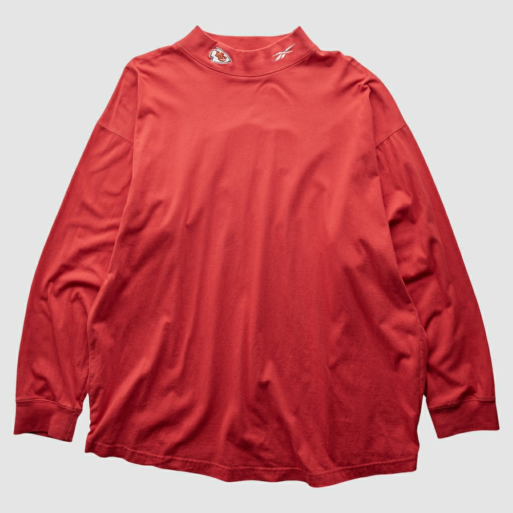Kansas City Chiefs Reebok 2000s Long Sleeve T-Shirt - Red Vintage sale