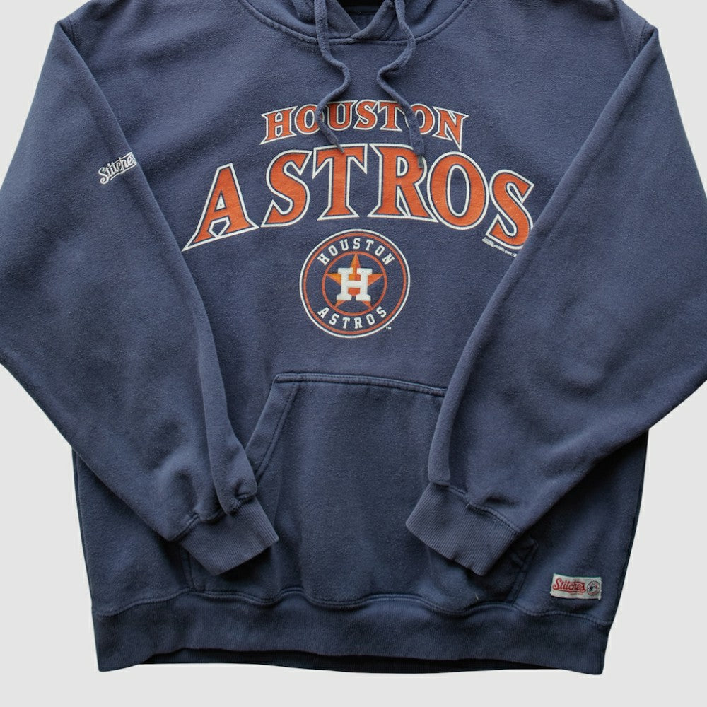 Houston Astros Stitches 2014 Pullover Sweatshirt - Navy Vintage