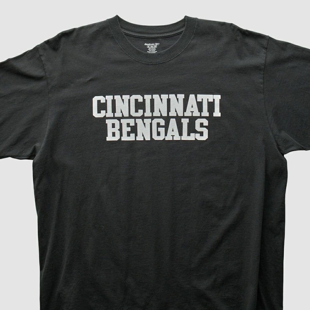 Cincinnati Bengals Reebok 2000s T-Shirt - Black Vintage sale