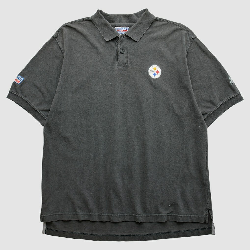 Pittsburgh Steelers Starter 90s T-Shirt - Black Vintage online