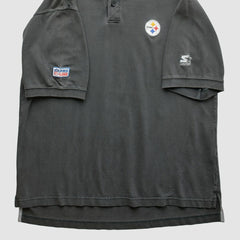 Pittsburgh Steelers Starter 90s T-Shirt - Black Vintage online