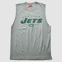 New York Jets NFL 2000s Tank - Heather Gray Vintage discount