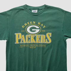 Green Bay Packers Lee Apparel 90s T-Shirt - Green Vintage on sale