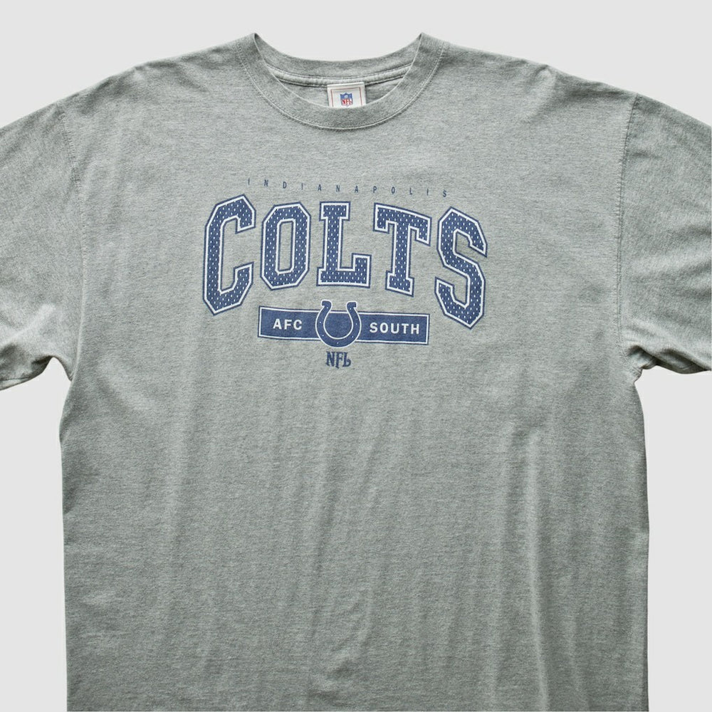 Indianapolis Colts NFL 2010s T-Shirt - Heather Gray Vintage sale