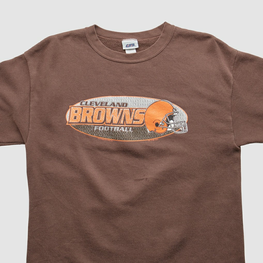 Cleveland Browns 2001 Pullover Sweatshirt - Brown Vintage for sale