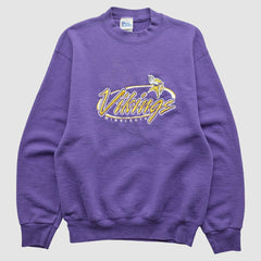 Minnesota Vikings Pro Player 90s Pullover Sweatshirt - Purple Vintage for sale