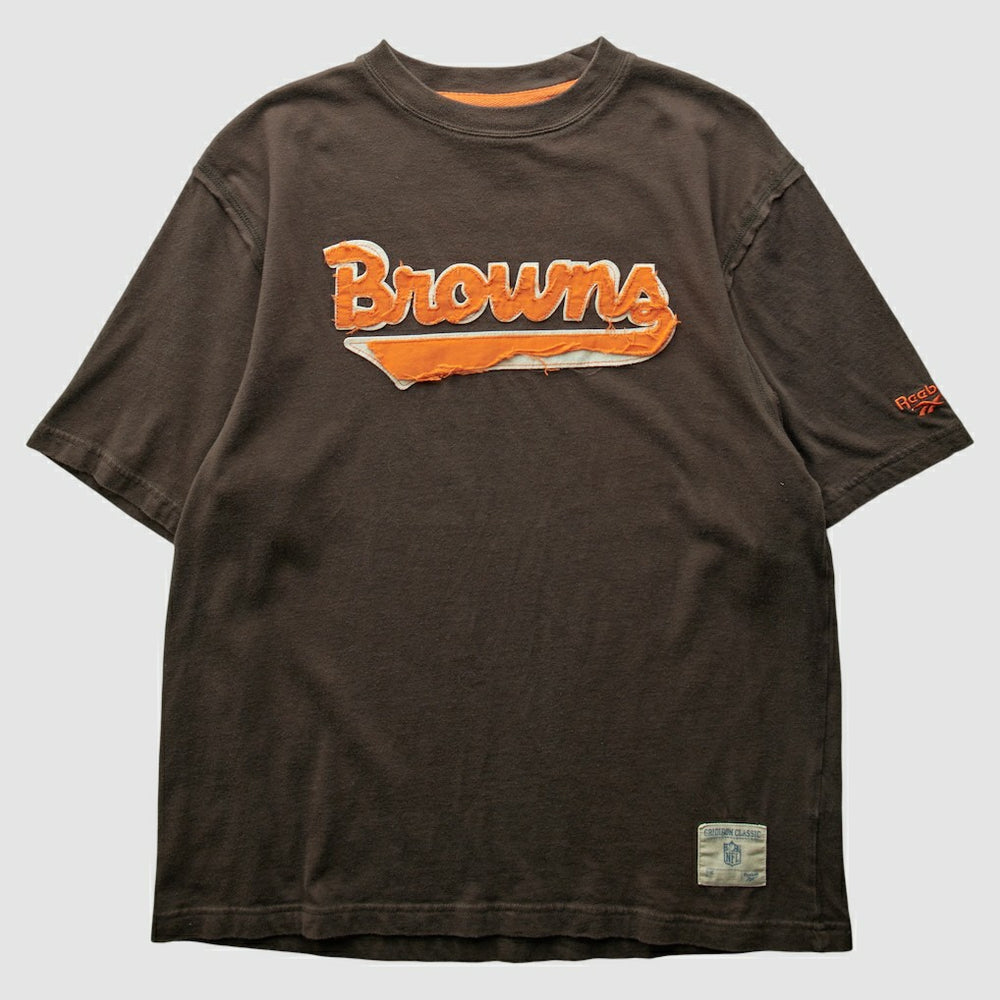 Cleveland Browns Reebok 2000s T-Shirt - Brown Vintage discount