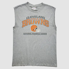 Cleveland Browns 2000s Tank - Heather Gray Vintage for sale
