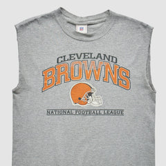 Cleveland Browns 2000s Tank - Heather Gray Vintage for sale