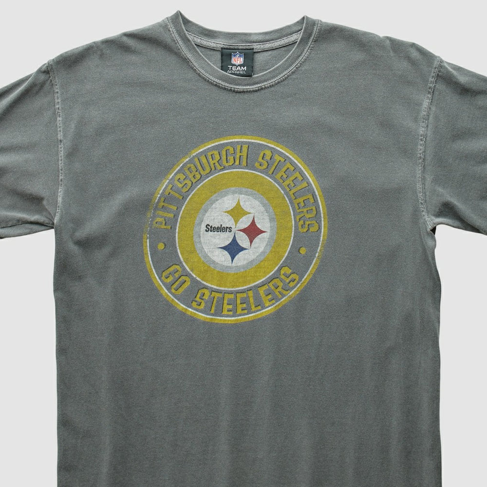 Pittsburgh Steelers NFL 2010s T-Shirt - Charcoal Vintage cheap