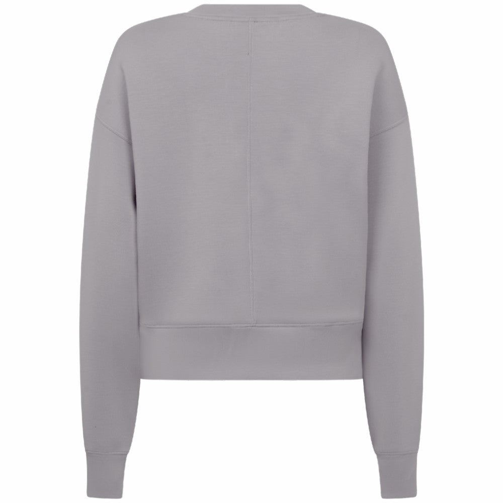 Montreal Canadiens Levelwear Women's Slate & Snow Sponge Tri-Blend Sweatshirt Gray