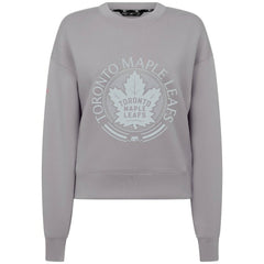 Toronto Maple Leafs Levelwear Women's Slate & Snow Sponge Tri-Blend Sweatshirt Gray