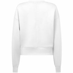 Utah Mammoth Levelwear Women's Slate & Snow Sponge Tri-Blend Sweatshirt White