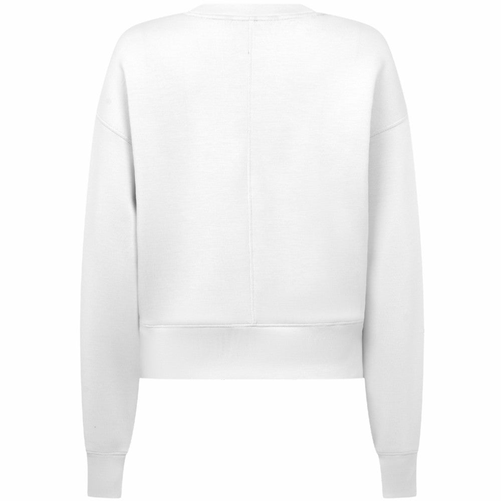 Winnipeg Jets Levelwear Women's Slate & Snow Sponge Tri-Blend Sweatshirt White