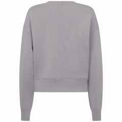 Detroit Red Wings Levelwear Women's Slate & Snow Sponge Tri-Blend Sweatshirt Gray