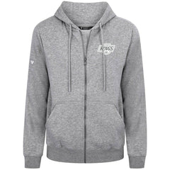 Los Angeles Kings Levelwear Podium Banner Arch Full-Zip Hoodie Gray