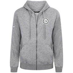 Winnipeg Jets Levelwear Podium Banner Arch Full-Zip Hoodie Gray