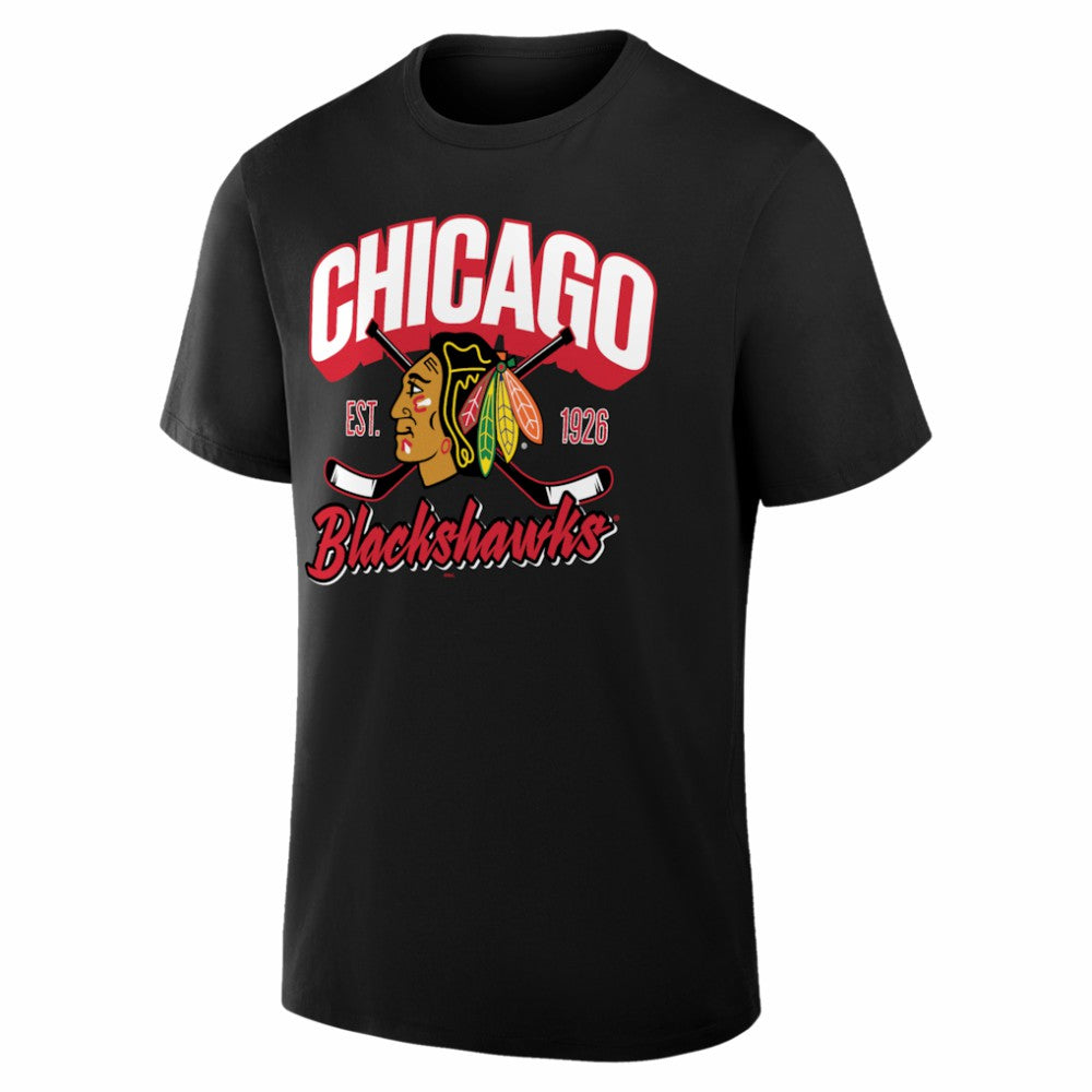 Chicago Blackhawks Fanatics Legacy T-Shirt Black