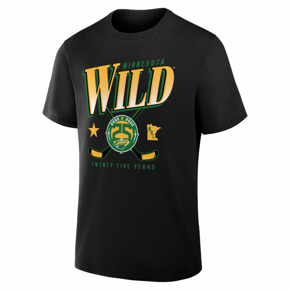 Minnesota Wild Fanatics Legacy T-Shirt Black