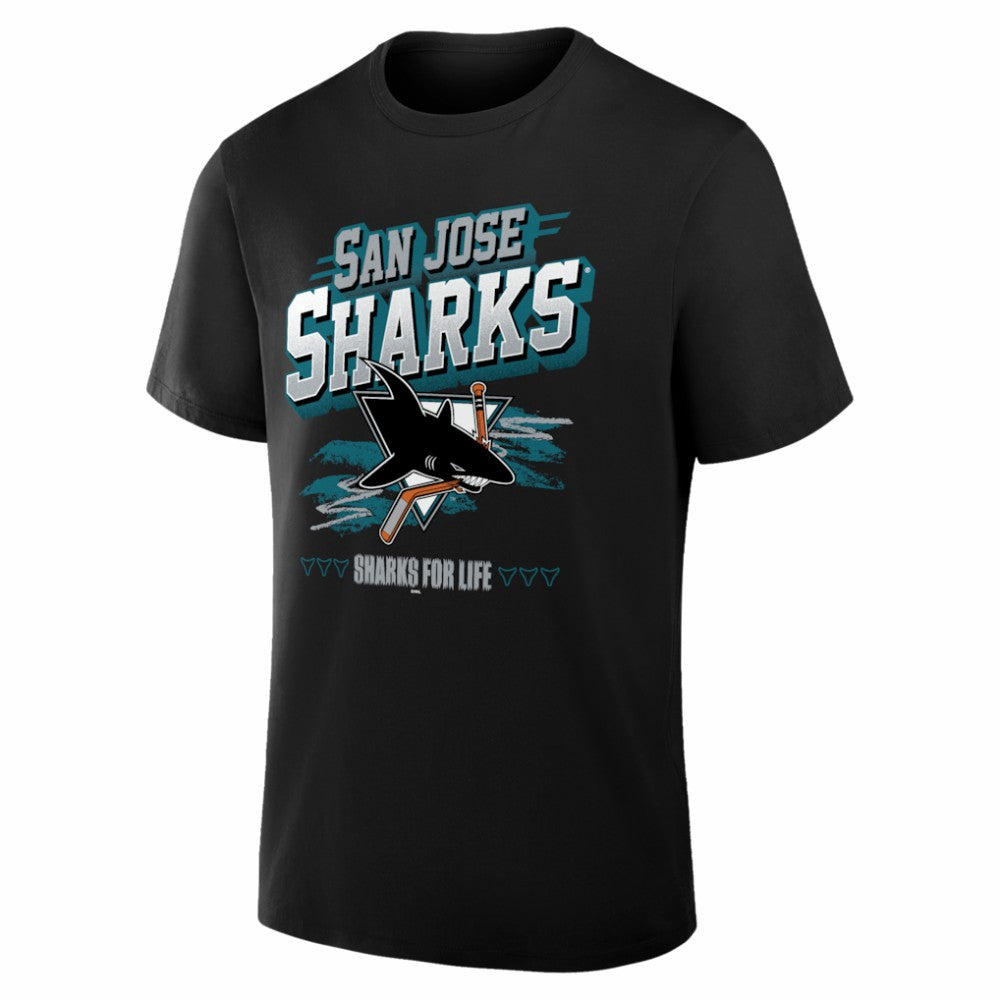 San Jose Sharks Fanatics Legacy T-Shirt Black