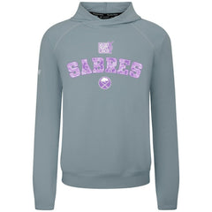 Buffalo Sabres Levelwear Hockey Fights Cancer Mandate Tri-Blend Hoodie Gray