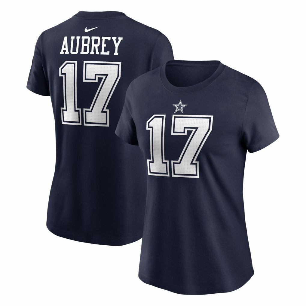 Brandon Aubrey Dallas Cowboys Women's Player Name & Number T-Shirt - Navy | Nike discount