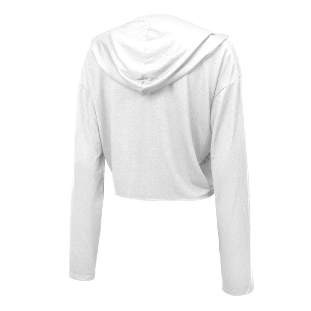 Jaxson Dart New York Giants Majestic Threads Women's Glitter Wordmark Hoodie - White for sale