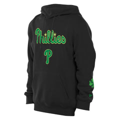 Philadelphia Phillies 2026 St. Patrick's Day Fleece Hoodie - Black | New Era
