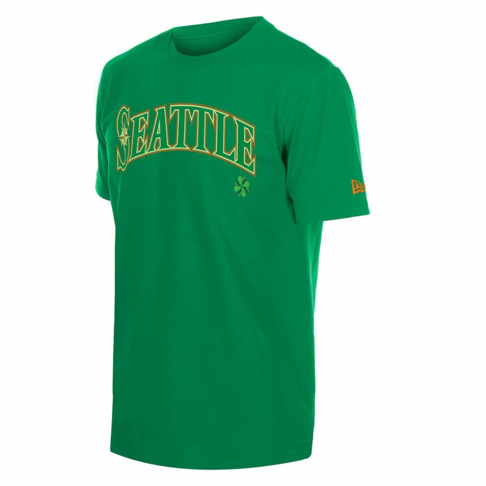 Seattle Mariners 2026 St. Patrick's Day T-Shirt - Green | New Era
