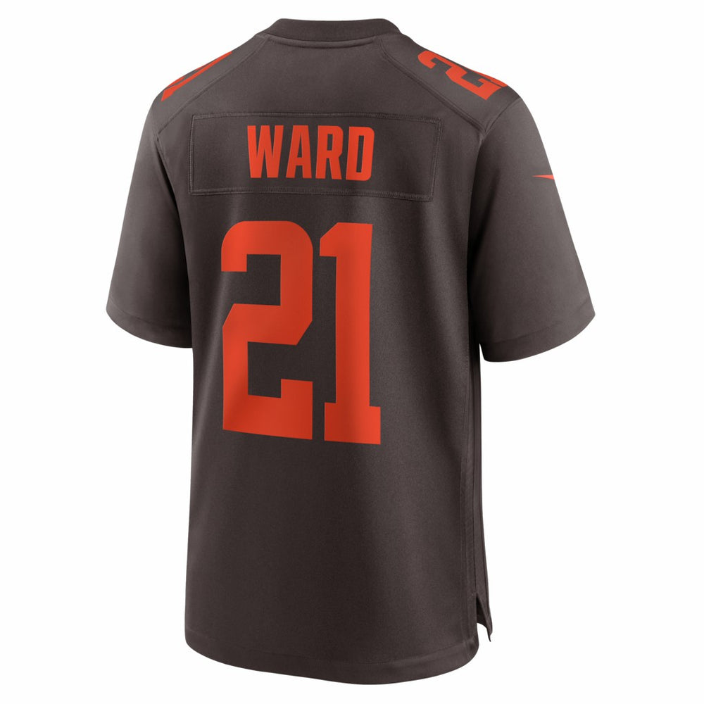 Denzel Ward Cleveland Browns Alpha Dawg Game Jersey - Brown | Nike for sale