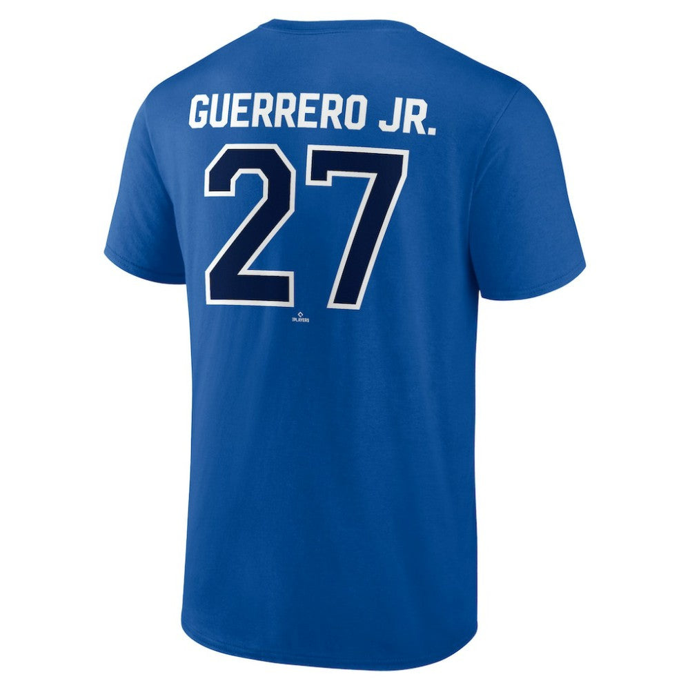 Vladimir Guerrero Jr. Toronto Blue Jays Winning Streak Name & Number T-Shirt - Royal