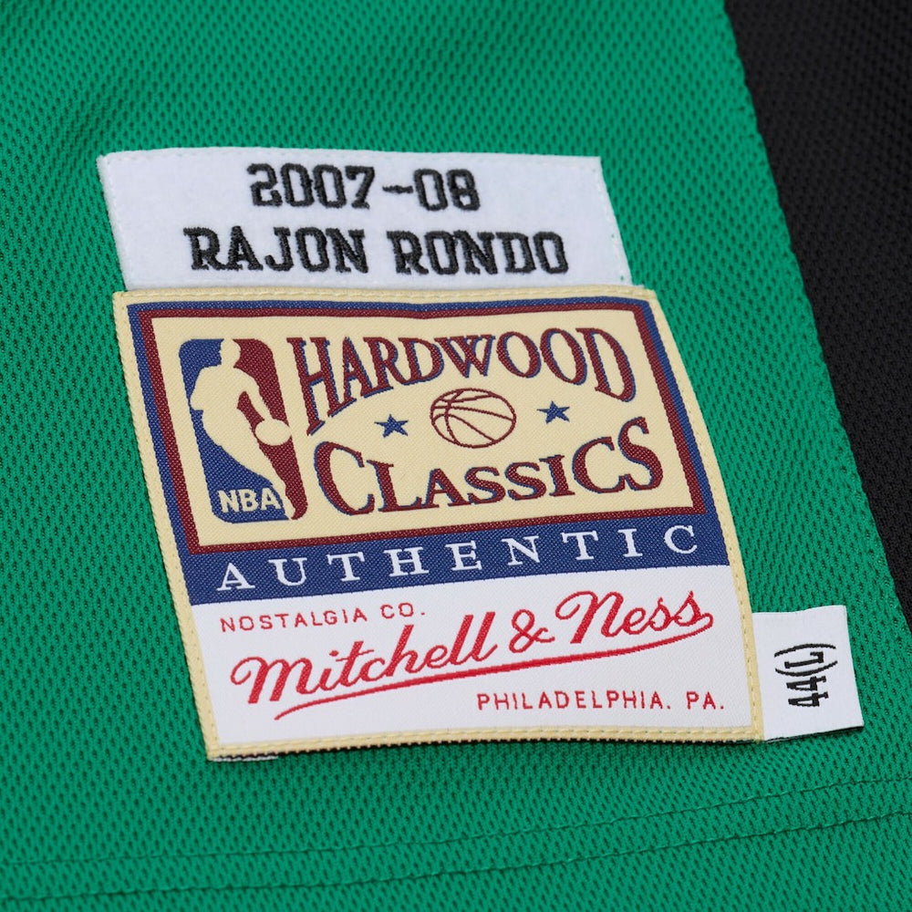 Rajon Rondo Boston Celtics 2007-08 Hardwood Classics Authentic Jersey - Kelly Green | Mitchell & Ness shop