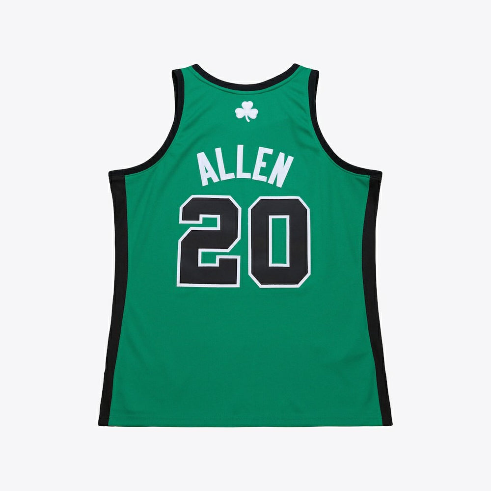 Ray Allen Boston Celtics 2007-08 Hardwood Classics Authentic Jersey - Kelly Green | Mitchell & Ness cheap