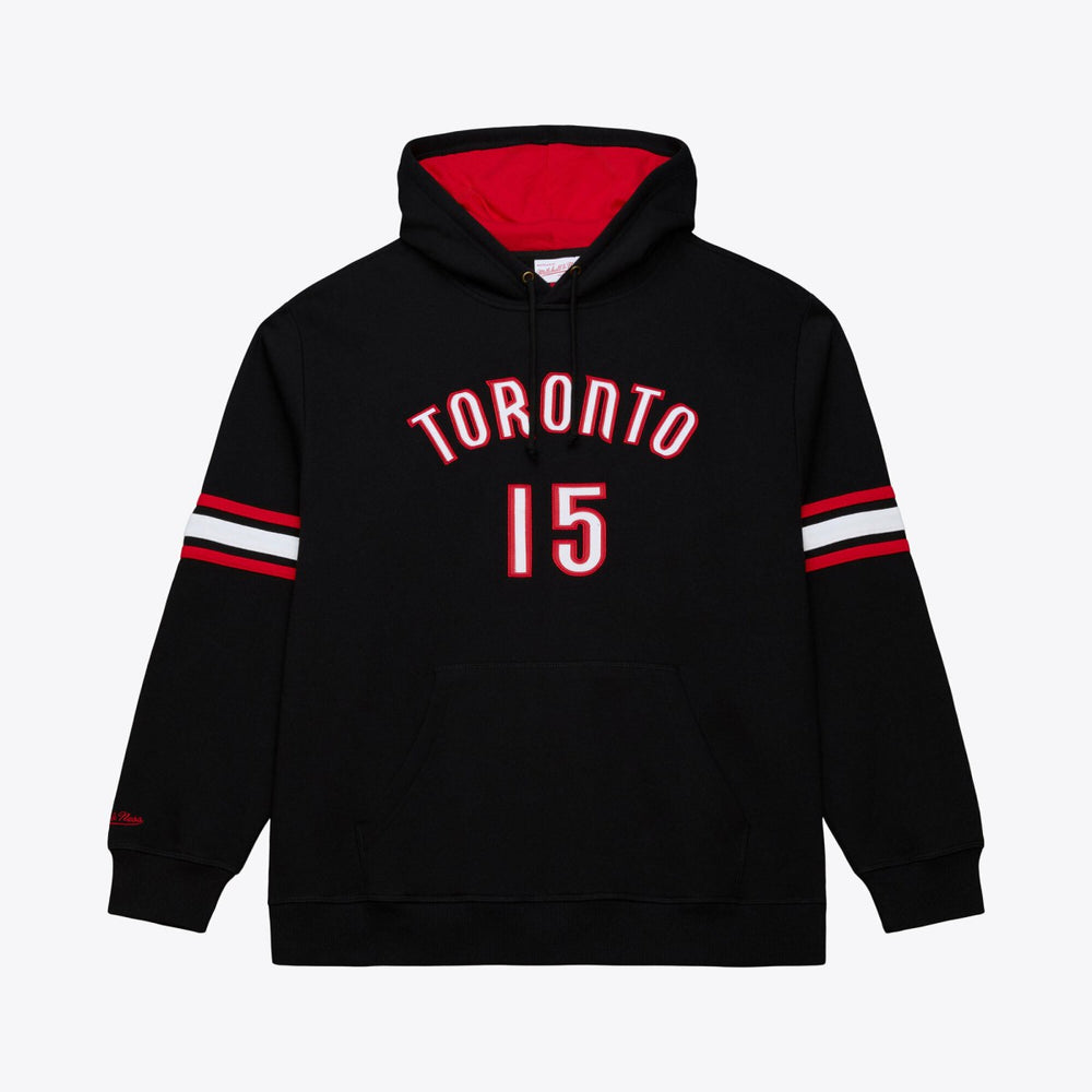 Vince Carter Toronto Raptors Name & Number Hoodie - Black | Mitchell & Ness on sale
