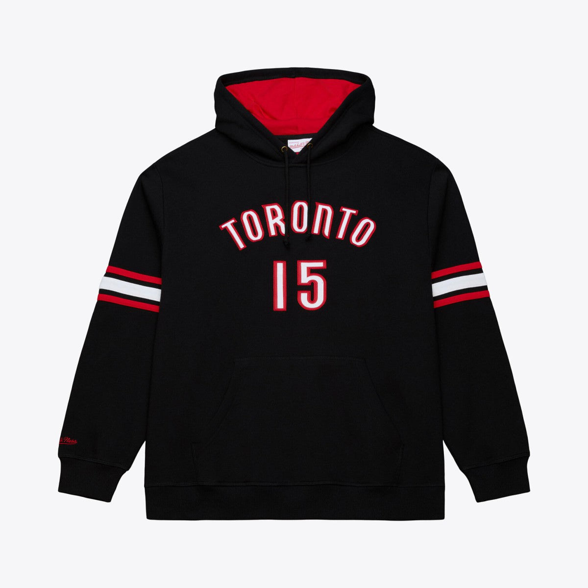 Vince Carter Toronto Raptors Name & Number Hoodie - Black | Mitchell & Ness on sale