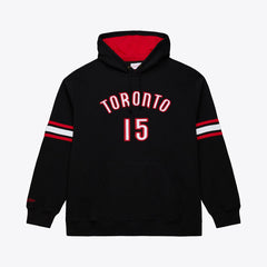 Vince Carter Toronto Raptors Name & Number Hoodie - Black | Mitchell & Ness on sale
