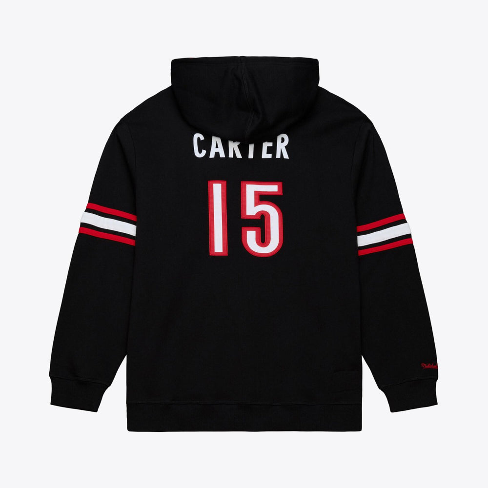 Vince Carter Toronto Raptors Name & Number Hoodie - Black | Mitchell & Ness on sale