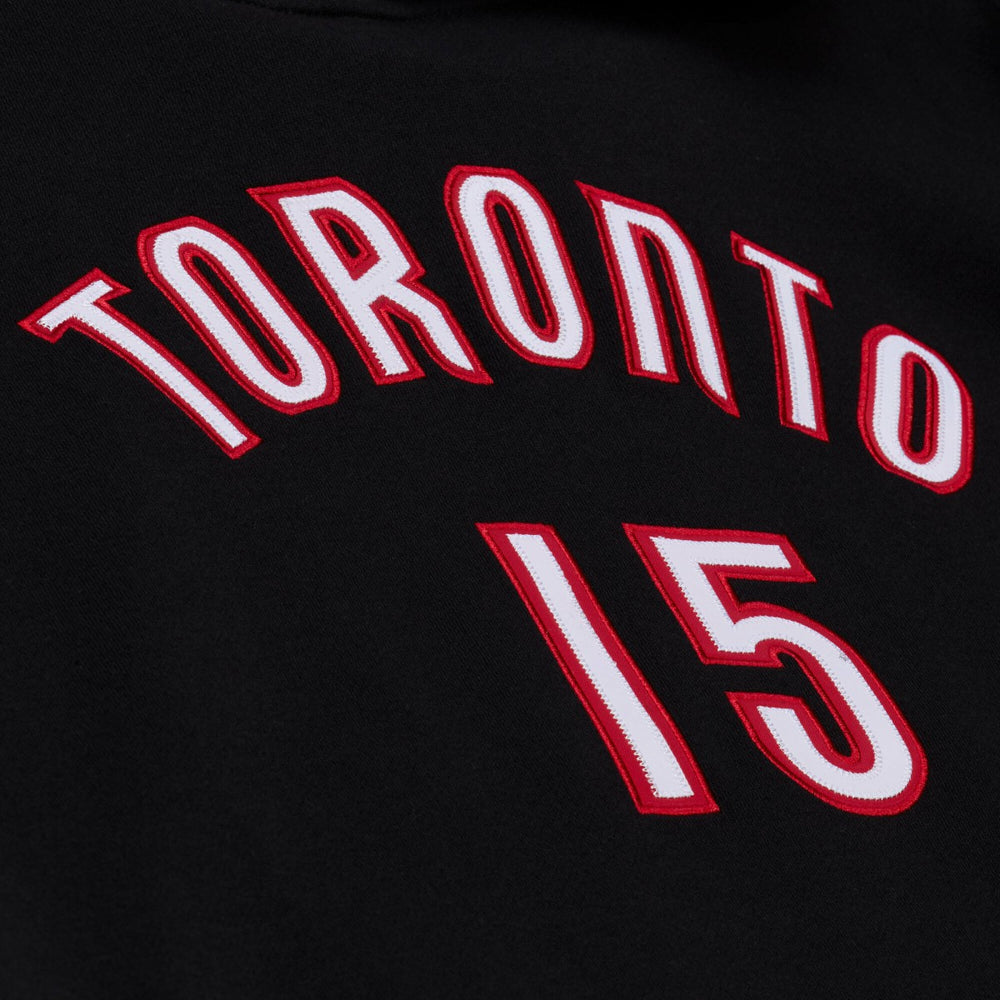 Vince Carter Toronto Raptors Name & Number Hoodie - Black | Mitchell & Ness on sale